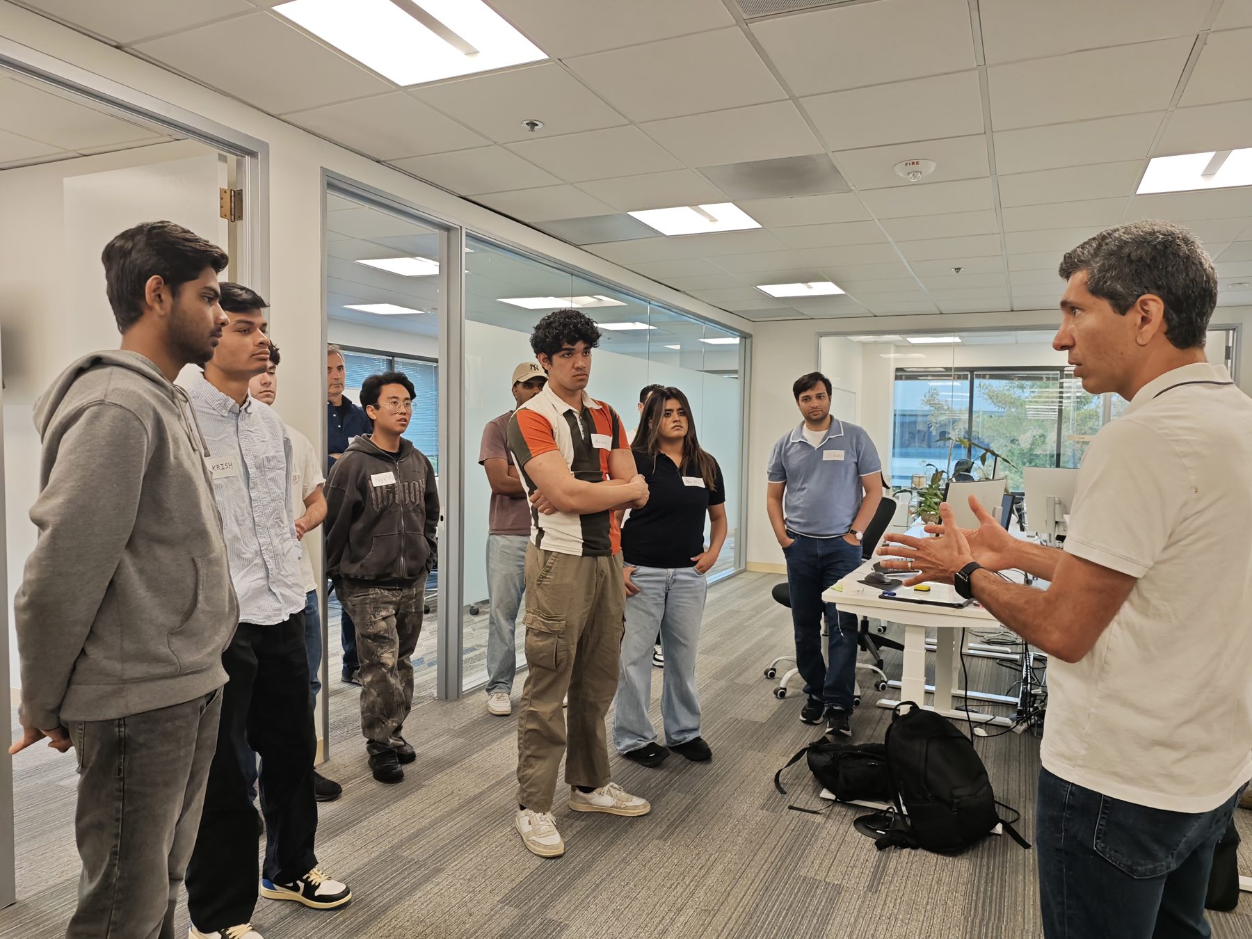 CEO introducing OpenInfer.