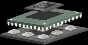 AI chip illustration